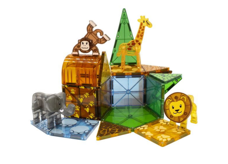 Klocki Magnetyczne, Safari Animals 25 el.