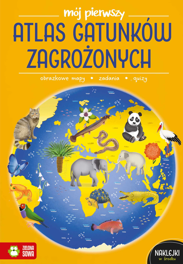 Mój pierwszy atlas zagrożonych gatunków zwierząt