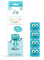Kostki sensoryczne świecące w wodzie Blair - zabawka kąpielowa, kolor turkusowy