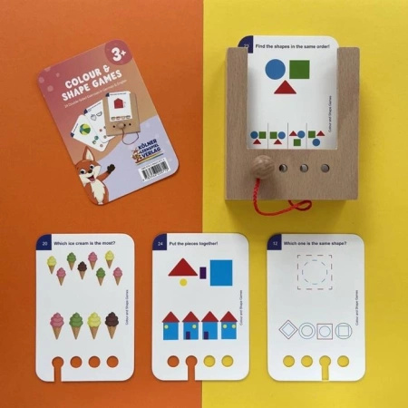 WiemTo Zestaw dla dzieci 3+. Pudełko WiemTo i 6 Zestawów Kart