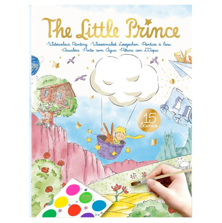 Magiczne malowanie akwarelami - Mały Książę