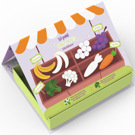 ChildGen, Zestaw kreatywny SKLEP, 100% naturalna ciastolina i akcesoria