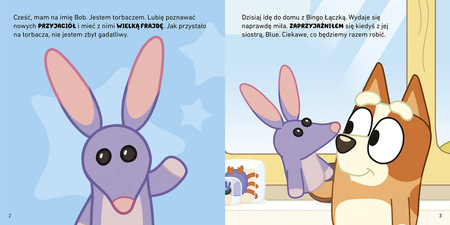  Bluey. Bob Wielkouch. Moja czytanka