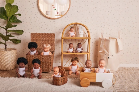 Lalka dziewczynka Azjatka 21cm Miniland Baby