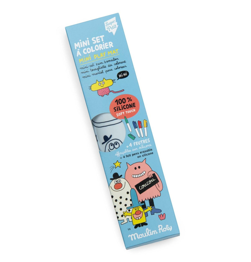 Silikonowa mata do kolorowania, Les Schmouks