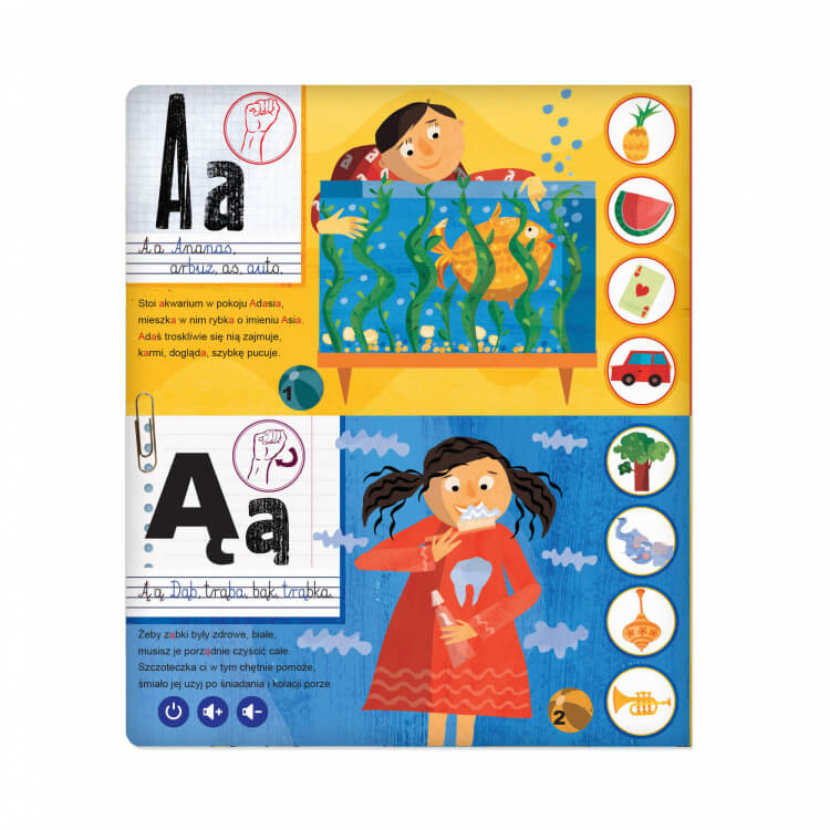 Książka Moje pierwsze literki - Czytaj z Albikiem