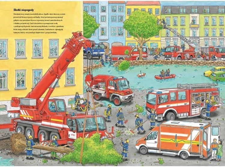 Wielka księga pojazdów. Dźwig, traktor, koparka 