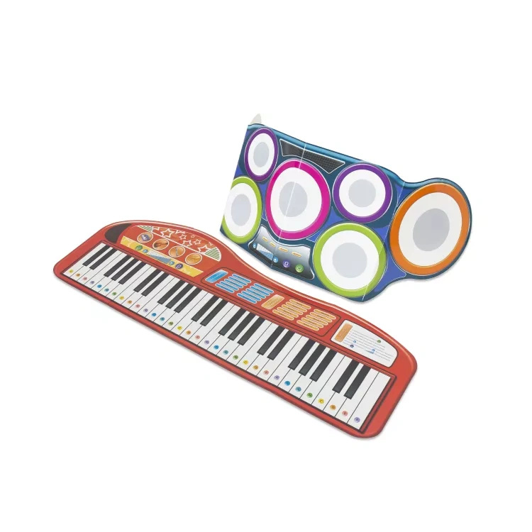 Instrumenty muzyczne - Pianino i bębenki - Czytaj z Albikiem