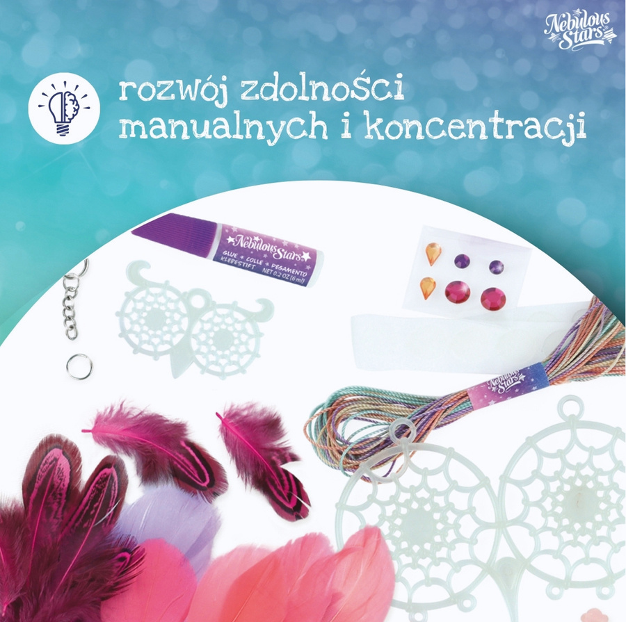 Zestaw kreatywny Łapacz snów 8+, Nebulous Stars