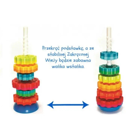 ZAKRĘCONA WIEŻA SPIN AGAIN