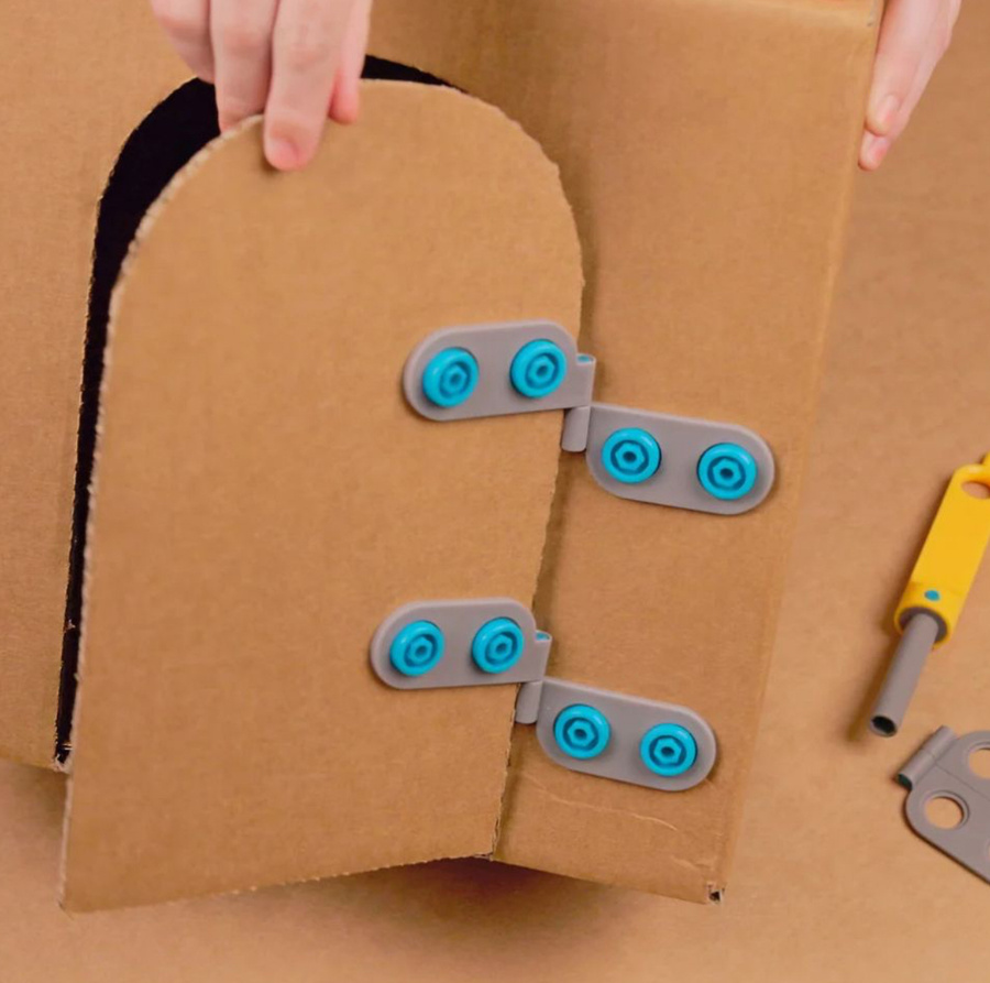 Zestaw zawiasów Spin-Hinge Makedo 6 szt.