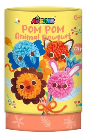 POM POM - Bukiet z pomponami Zwierzęta