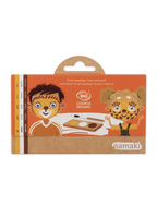 Zestaw do malowania twarzy 3 kolory - Lew i Żyrafa