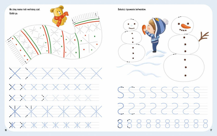 Zabawy z Felusiem i Guciem. Ćwiczymy wzory i szlac