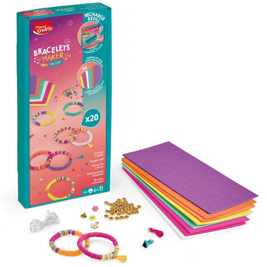 Creativ fabryka bransoletek - zestaw uzupełniający