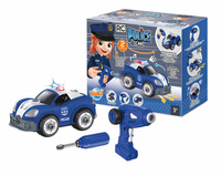 Wóz policyjny do skręcania zdalnie sterowany