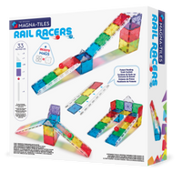 MAGNA-TILES® Klocki Magnetyczne Rail Racers 33 el.