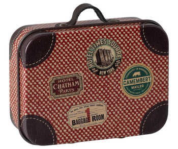 Akcesoria dla lalek - Suitcase, Micro - Red