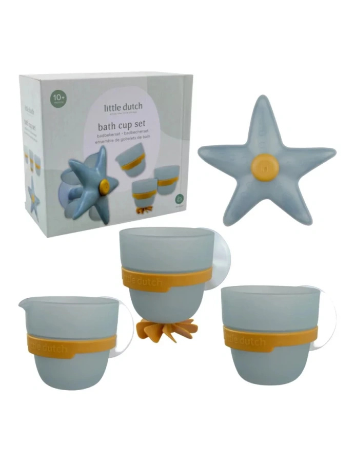 Little Dutch Kubeczki do wodnej zabawy Rozgwiazda