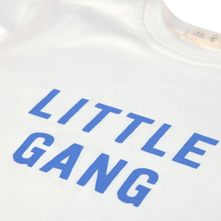 T-Shirt Jersey GOTS Little Gang milky - 86/92 1-2 Lata - Lassig 