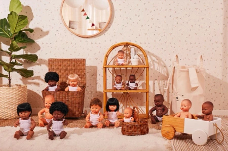 Lalka chłopiec Hiszpan z implantem ślimakowym 38cm