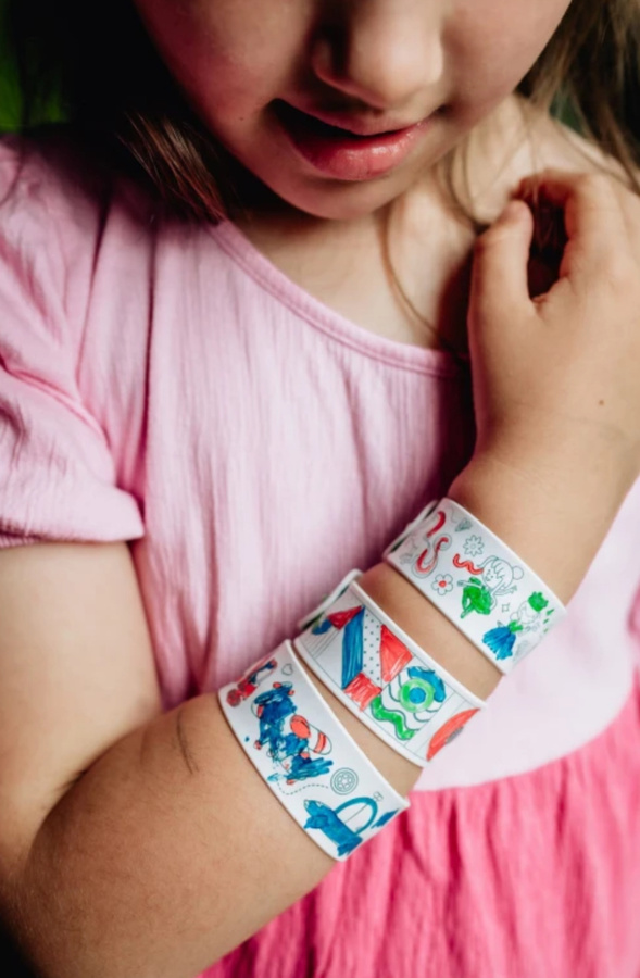 Bransoletka Samozaciskowa do Kolorowania. Zwierzęta