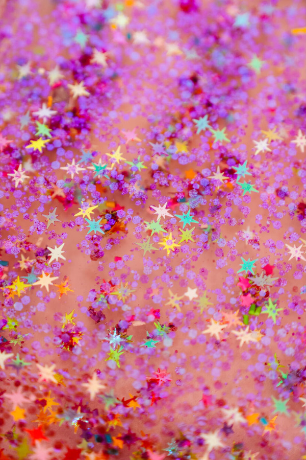 Glo Pals - SPACE Fun Fillers Wkład, figurki, brokaty i barwniki do słoików, zabaw sensorycznych