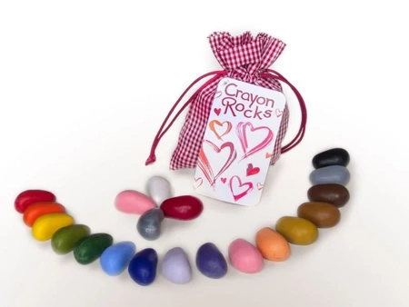 Kredki Crayon Rocks VALENTINE bag - 20 kolorów