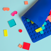 Super Petit SILIPOP BLUE – KREATYWNA GRA MOZAIKOWA POP-ON
