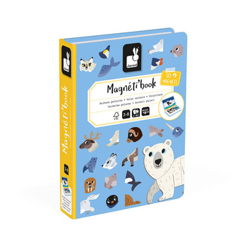 Magnetyczna układanka Zwierzęta polarne Magnetibook 3-8 lat