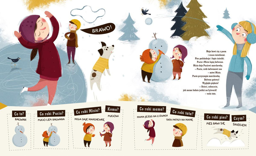 Pucio i ćwiczenia z mówienia, czyli nowe słowa i zdania