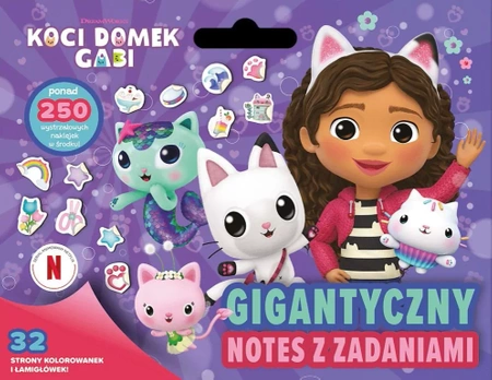 Koci Domek Gabi. Świąteczny Giga notes z zadaniami 