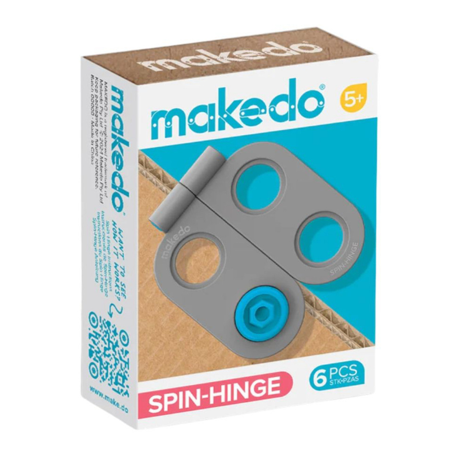 Zestaw zawiasów Spin-Hinge Makedo 6 szt.