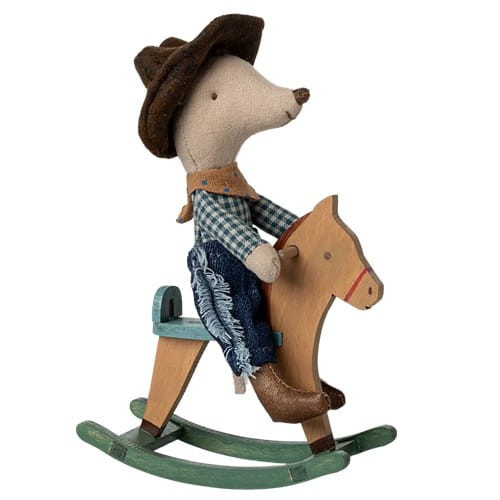 Myszka kowboj na koniku bujanym, Mały brat