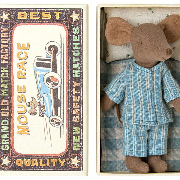 Myszka - Big brother mouse in matchbox