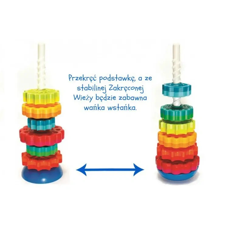 ZAKRĘCONA WIEŻA SPIN AGAIN