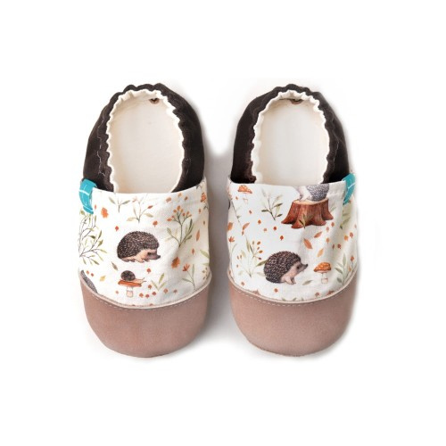 Kapcie dziecięce TITOT jeżyki Coconut Hedgehoges, rozmiar 26,5