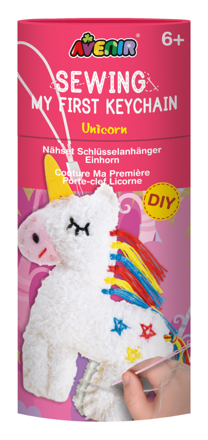 Uszyj brelok do kluczy - Jednorożec