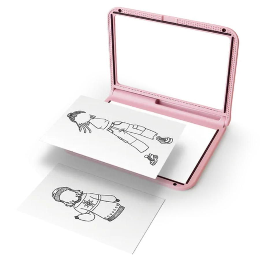 Kidywolf - KIDYDRAW-PRO-PI FASHION - tablet rysunkowy - różowy