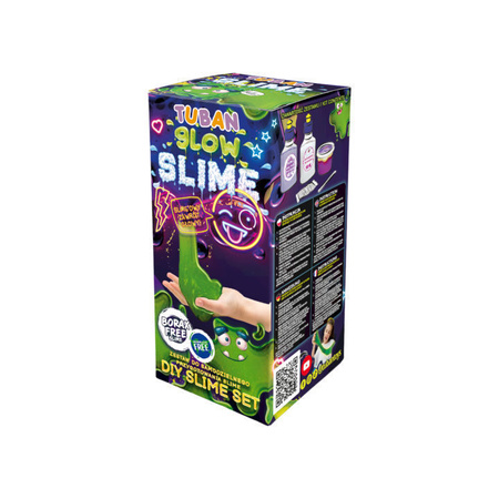 Zestaw Diy Super Slime Glow in the dark TUBAN