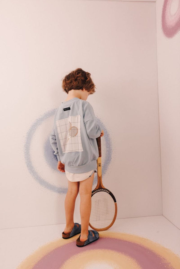 8 TENNIS BLUE / SPORTY SHORTS - 98-104