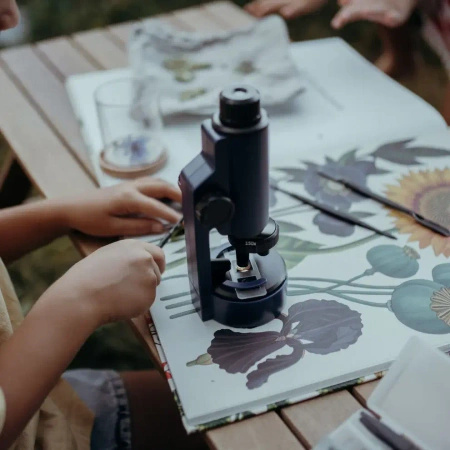 Kidywolf - mikroskop kieszonkowy niebieski