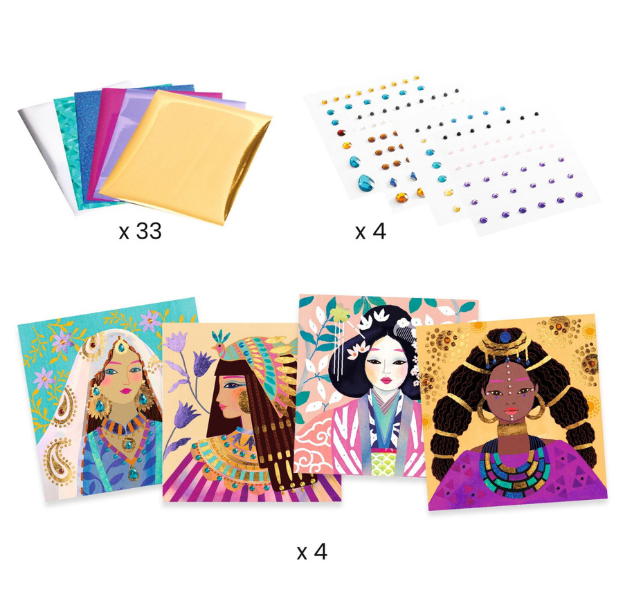 Zestaw z folią transferową BIŻUTERIA