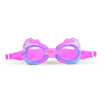 Okulary do pływania dla dzieci, Mini syrenka, fiolet, 3+,