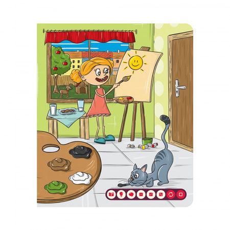 Książka moje pierwsze kolory i kształty