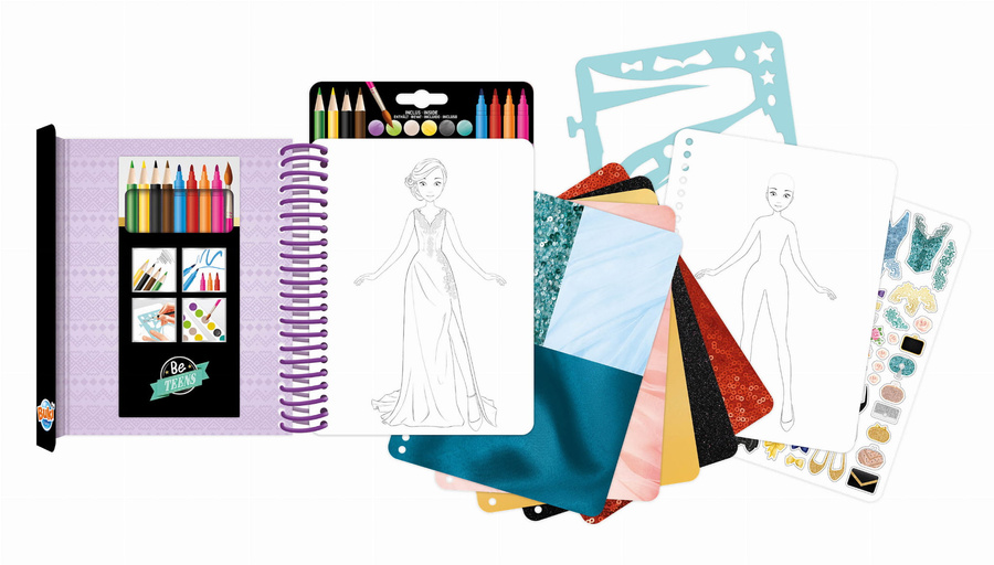 Szkicownik projektowania, stroje wieczorowe