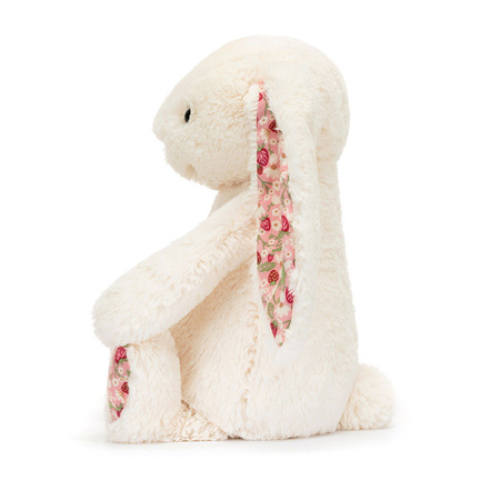 Króliczek z Kwiecistymi Uszami Kremowy „Berry” 31 cm