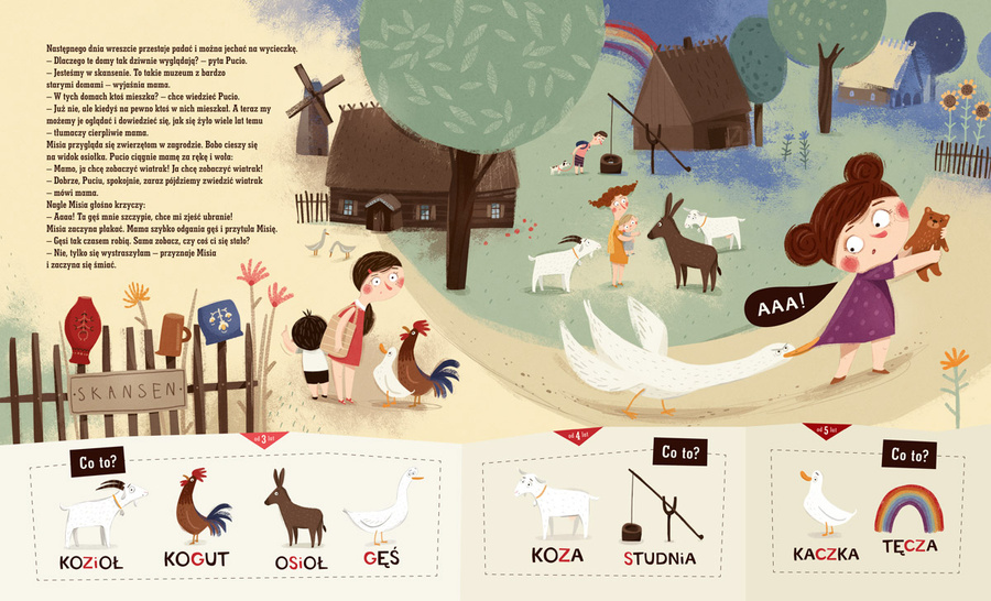 Pucio na wakacjach.Ćwiczenia wymowy dla przedszkol