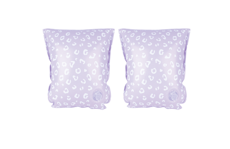 The Swim Essentials Rękawki do pływania 2-6 lat Lila Leoapard