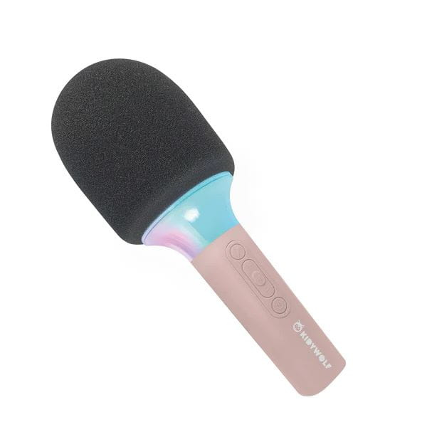 Kidywolf - KIDYMIC-PI - mikrofon karaoke - różowy